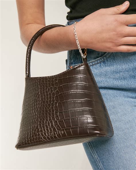 brie leon mini chloe bag|The Mini Chloe Bag in Brunette Recycled Croc by BRIE LEON ⏤ .